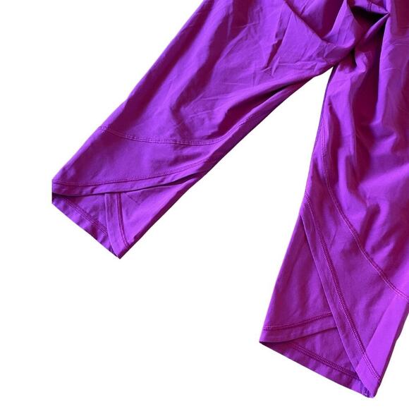Lululemon Tranquil Crop Pants Regal Plum Size 4/6 603O - Picture 11 of 12
